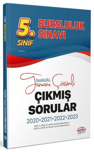 5. Sınıf Bursluluk Fasiküllü Tamamı Çözümlü Çıkmış Sorular ve Çözümleri;(2020-2021-2022-2023) - 1