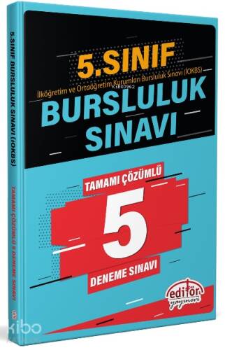 5 Sınıf Bursluluk Sınavı Çözümlü 5 Deneme Sınavı - 1