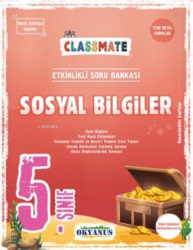 5. Sınıf Classmate Sosyal Bilgiler Soru Bankası - 1