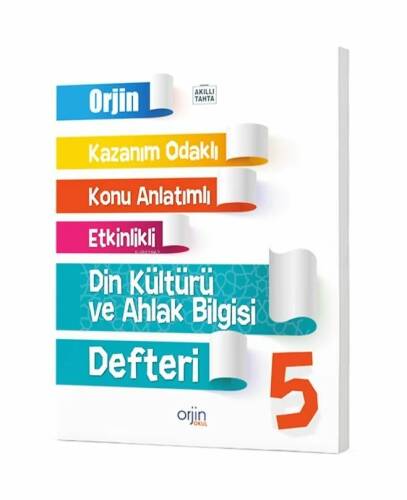 5. Sınıf Din Kültürü ve Ahlak Bilgisi Akıllı Defter - 1