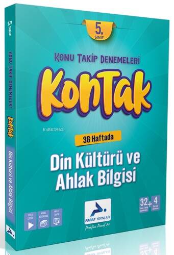 5. Sınıf Din Kültürü ve Ahlak Bilgisi Kontak Konu Takip Denemeleri - 1