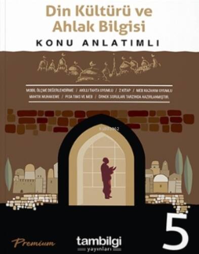 5. Sınıf Din Kültürü Ve Ahlak Bilgisi Konu Anlatımlı Tambilgi Yayınları - 1