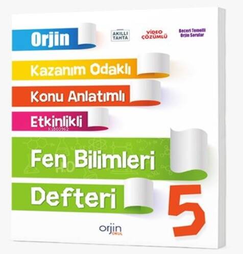 5. Sınıf Fen Bilimleri Defter - 1