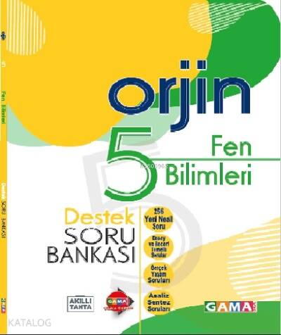 5. Sınıf Fen Bilimleri Destek Soru + 20 Deneme - 1