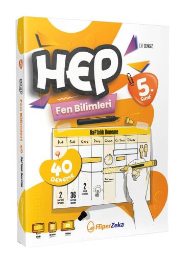 5. Sınıf HEP Fen Bilimleri Haftalık Deneme Föyleri - 1