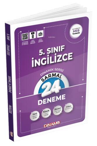 5. Sınıf İngilizce 24 Lü Sarmal Deneme - 1