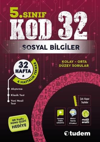 5. Sınıf KOD 32 Sosyal Bilgiler - 1