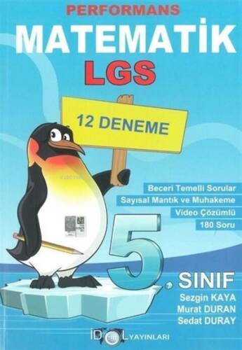 5. Sınıf LGS Performans Matematik LGS 12 Deneme İdol Yayınları - 1