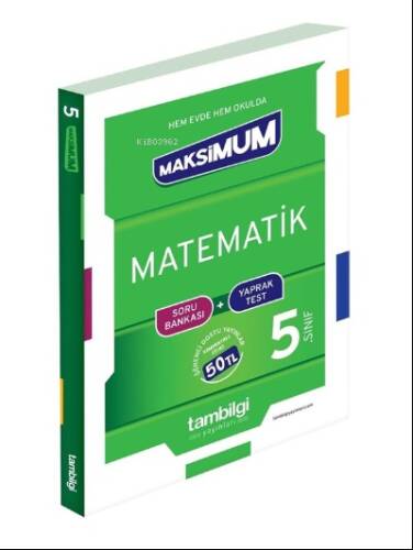 5. Sınıf Matematik Soru Bankası + Yaprak Test Tambilgi Yayınları - 1