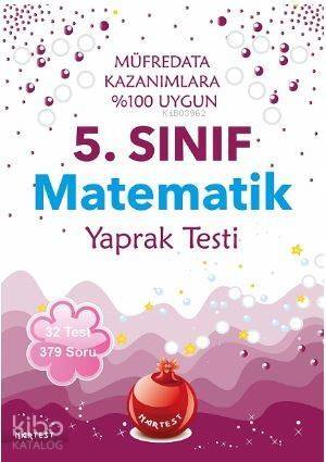 5. Sınıf Matematik Yaprak Testi - 1