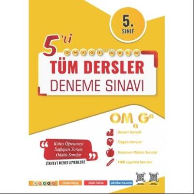 5. SINIF MOTİVASYON TÜM DERSLER 5 Lİ KAMP DENEMESİ - 1