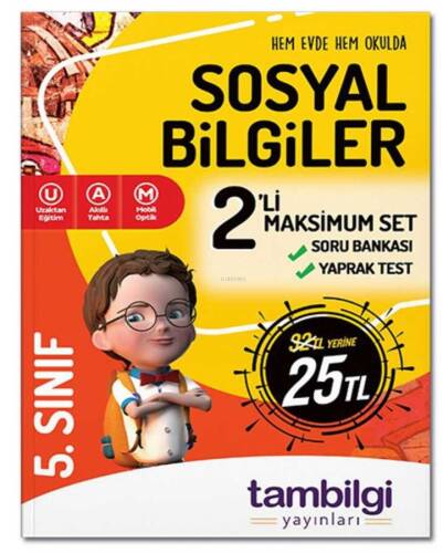 5. Sınıf Sosyal Bilgiler 2`li Doping Set - 1