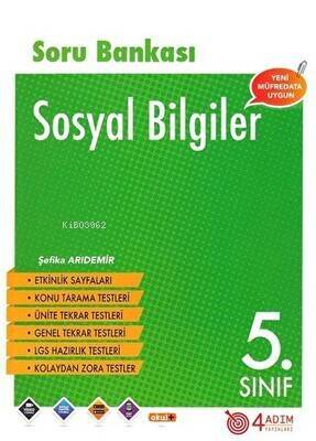 5. Sınıf Sosyal Bilgiler Soru Bankası/4 Adım - 1