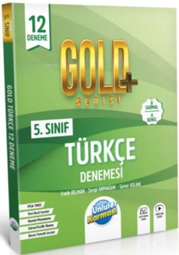 5. Sınıf Türkçe Gold Serisi 12 Deneme - 1