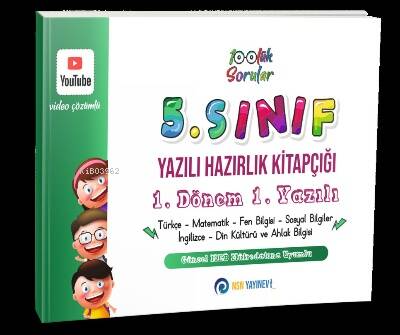 5. Sınıf Yazılı Hazırlık Kitapçığı 1. Dönem 1. Yazılı - 1