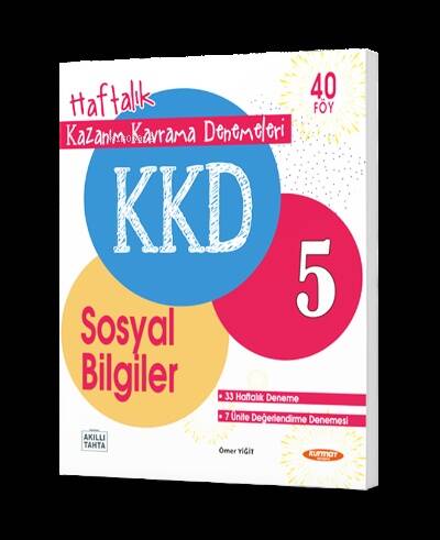 5 Sosyal Bilgiler Haftalık Kazanım Kavrama Denemeleri (40 Fasikül) - 1