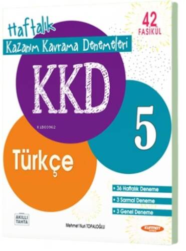 5 Türkçe Haftalık Kazanım Kavrama Denemeleri (42 Fasikül) - 1