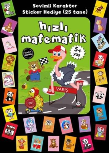 5 Yaş Hızlı Matematik Stickerli - 1