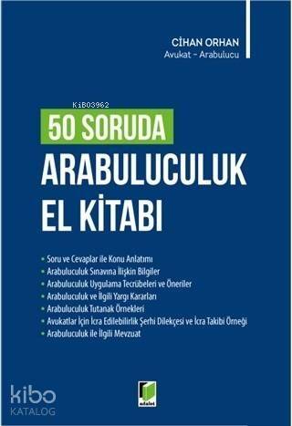 50 Soruda Arabuluculuk El Kitabı - 1