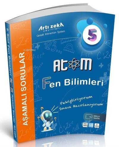 5.Sınıf Atom Beceri Temelli Fen Bilimleri Aşamalı Sorular - 1