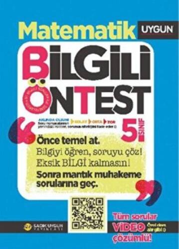 5.Sınıf Bilgili Ön Test Matematik - 1