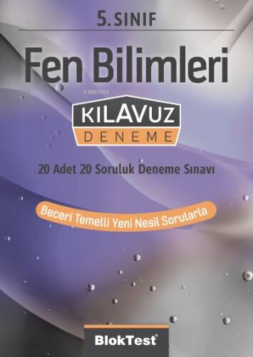 5.Sınıf Bloktest Fen Bilimleri Kılavuz Deneme - 1