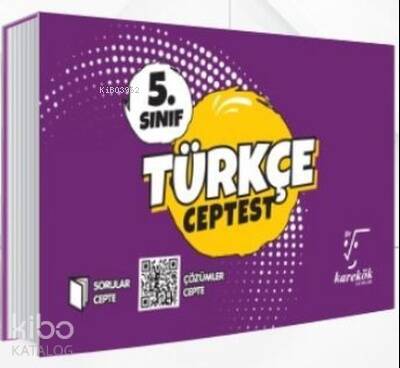 5.Sınıf Cep Test Türkçe - 1