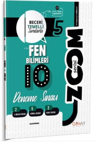 5.Sınıf Fen Bilimleri 10'Lu Branş Denemeler - 1