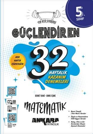 5.Sınıf Güçlendiren 32 Haftalık Matematik Kazanım Denemeleri - 1