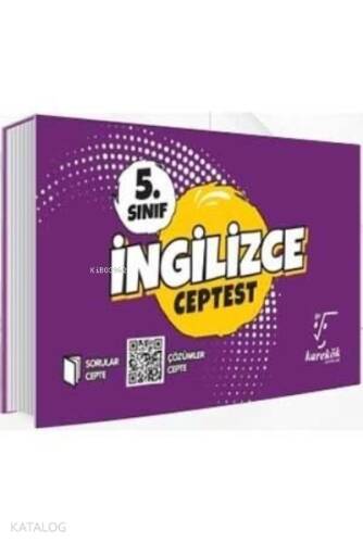 5.Sınıf İngilizce Cep Test - 1