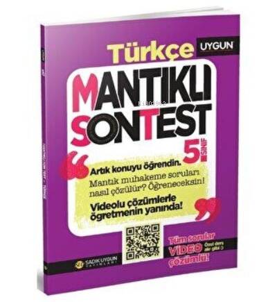 5.Sınıf Mantıklı Son Test Türkçe - 1