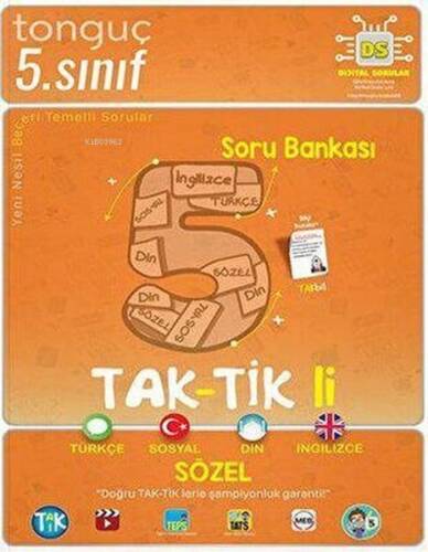 5.Sınıf Taktikli Sözel Soru Bankası - 1