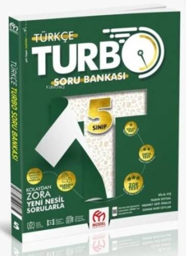 5.Sınıf Turbo Türkçe Soru Bankası - 1