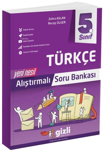 5.Sınıf Türkçe Alıştırmalı Soru Bankası - 1