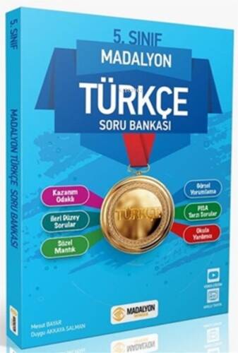 5.Sınıf Türkçe Madalyon Türkçe Soru Bankası - 1