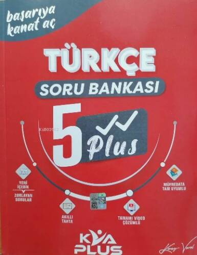 5.Sınıf Türkçe Soru Bankası Kırmızı Seri - 1