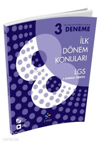 5Y-3 Deneme İlk Dönem Konuları LGS - 1