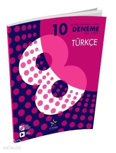 5Y - 8.Sınıf Türkçe Deneme 10 - 1