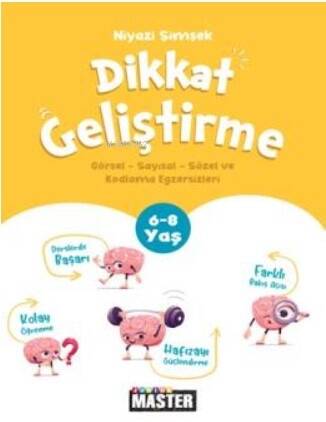 6-8 Yaş Junior Master Dikkat Geliştirme Egzersizleri - 1