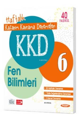 6 Fen Bilimleri Haftalık Kazanım Kavrama Denemeleri (42 Fasikül) - 1