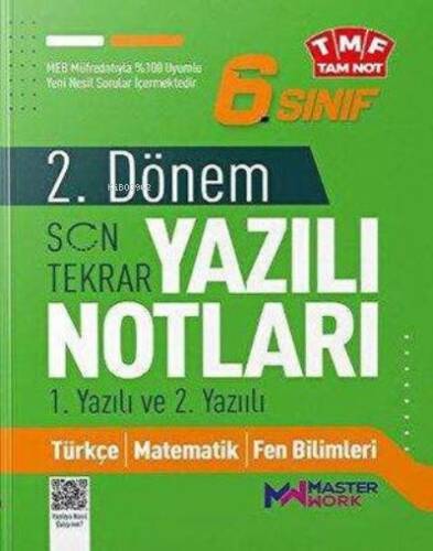 6-Sinif-2-Donem-1-ve-2-Yazili-Notlari-Son-Tekrar - 1