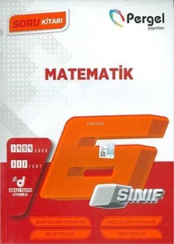 6. Sınıf 2022 Matematik Soru Bankası Pergel Yayınları - 1