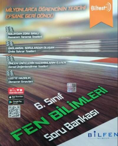 6. Sınıf Biltest Fen Bilimleri Sb - 1