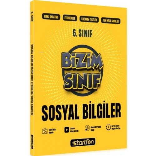 6. Sınıf Bizim Sınıf Sosyal Bilgiler Soru Bankası - 1