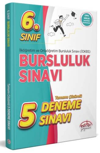 6. Sınıf Bursluluk Sınavı Çözümlü 5 Deneme Sınavı - 1