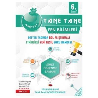 6. Sınıf Defter Tadında Tane Tane Fen Bilimleri - 1