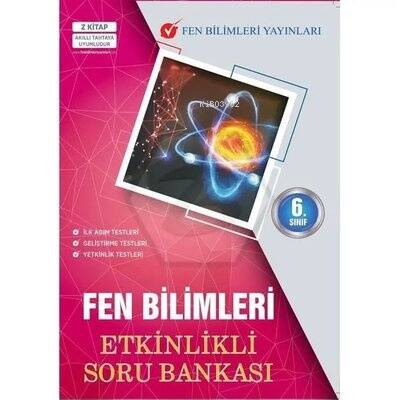 6. Sınıf Fen Bilimleri Etkinlikli Soru Bankası - 1