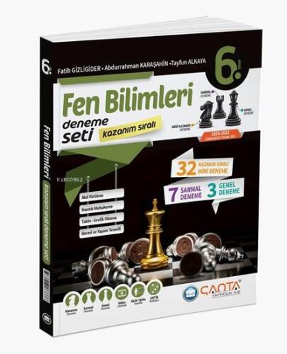 6. Sınıf Fen Bilimleri Kazanım Sıralı Deneme Seti - 1