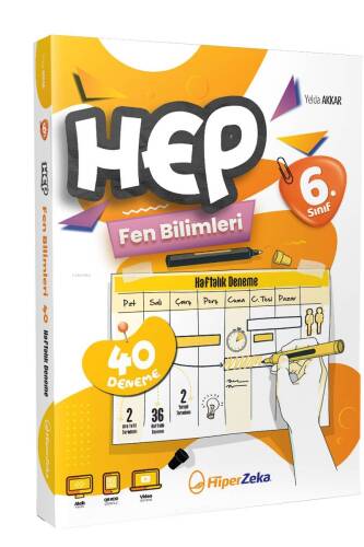 6. Sınıf HEP Fen Bilimleri Haftalık Deneme Föyleri - 1