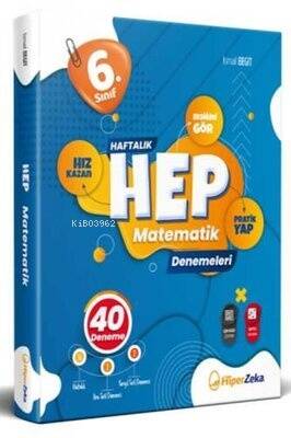 6. Sınıf HEP Matematik Haftalık Deneme Föyleri - 1